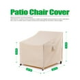 thumbnail image 2 of F&J Outdoors Waterproof Patio Chair Cover 28"(W)×30(D)×36/26"(H), 2 of 7
