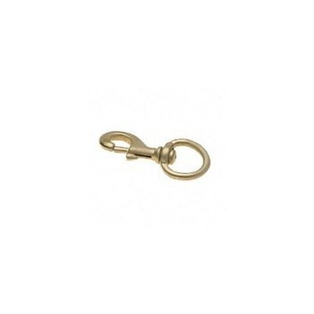 

3Pc Campbell Chain Swivel Round Eye Snap - 3/8 inch