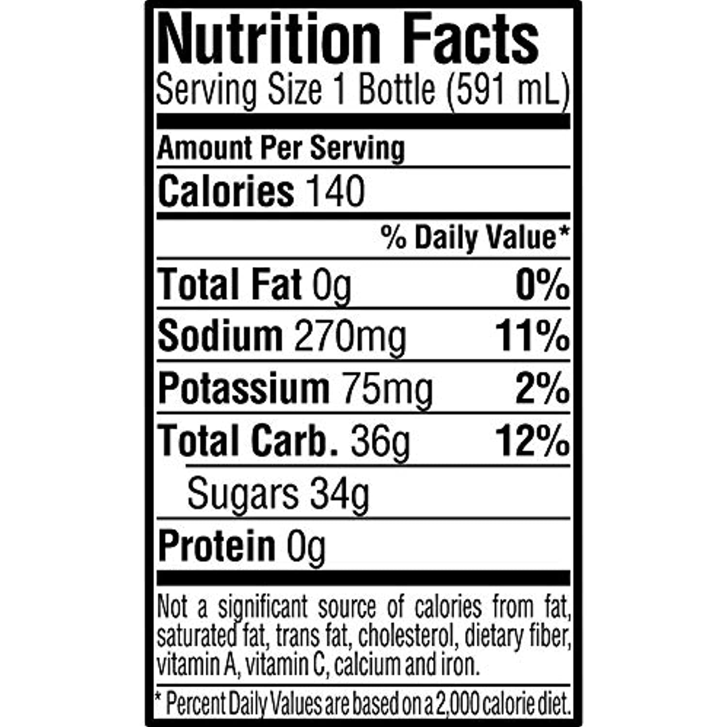Gatorade Fierce, Green Apple, 20 Ounce Bottles (Pack Of 12)