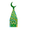 thumbnail image 4 of TETOU 8pcs Eid Mubarak Candy Boxes Ramadan Kareem Gift Case Chocolate Snack Ramadan Eid Party Packaging Box, 4 of 6