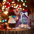 thumbnail image 4 of Christmas Decoration Drawstring Drawstring Candy Bag (24*32cm) Candy Variety Pack Christmas Goodie Bag, 4 of 7