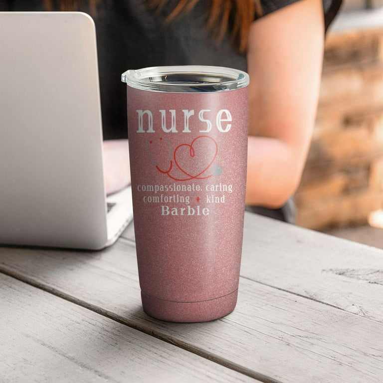 Personalized Nurse Stainless Steel Water Bottle, Nurse Appreciation, N – HM  Mugs