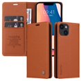 thumbnail image 1 of Funda para iPhone 15 Estuche de Cuero PU Tipo Cartera con Ranuras para Tarjetas y Cierre Magnético, 1 of 5