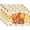 Cd-006, variant on Gobble Gobble Fall Placemats Set of 4, 12x18 Pumpkins Turkey Maple Leaves Table Mat Decor, Seasonal Autumn Table Decors for Thanksgiving Dining Kitchen Holiday Party. (023)