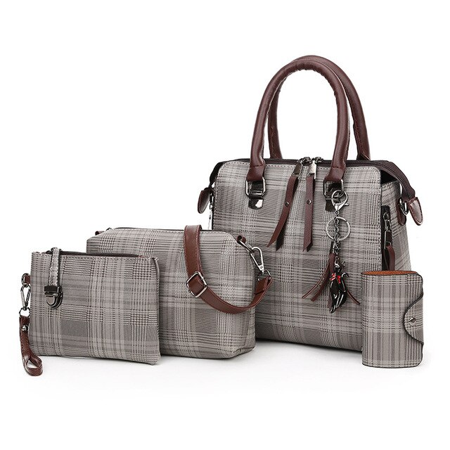 Bxingsftys Casual Business Male Messenger Bag Plaid Designer Shoulder Purse  Male Sling Bags