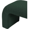 thumbnail image 5 of Meridian Furniture Niagara Green Boucle Fabric Bench, 5 of 7