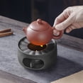 thumbnail image 4 of 1 Ensemble Chauffe-Théière en Céramique Base de Conservation de la Chaleur Réchaud à Thé, 4 of 9