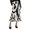 White, variant on Women's Tennis Skirts Summer Women Fashion Pattern Color Blocking Spring Skirt Floral Printed A Line Midi Hemline Elastic Waist Lightweight Flowy Casual Beach Blue S