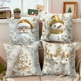 thumbnail image 2 of Christmas Decorations Pillow Covers 18x18" Christmas Pillow Cover Holiday Decoration Xmas Decorations, 2 of 7