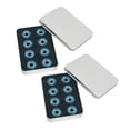 thumbnail image 2 of guohui 16 Pcs Roulements de Patin à Roulettes à Quatre Roues Universels en Acier Robustes Pratiques Pièces de Rechange Bleu, 2 of 8
