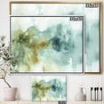 thumbnail image 2 of Abstrait Aquarelle Maison Verte - Toile Encadrée Moderne et Contemporaine, 2 of 3