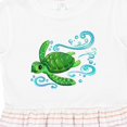 thumbnail image 4 of Inktastic Sea Turtle Swimming Girls Toddler Dress, 4 of 5