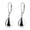 Silver, variant on 14K Gold Plating Teardrop Leverback Earrings for Women s Waterdrop Tear Drop Dangle Earrings Jewelry Hypoallergenic Silver Teardrop Leverback Dangle Earring for Women Gifts