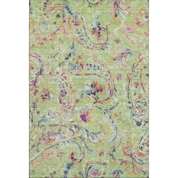Dalyn Rugs Premium Machine Washable Mayfield AMF834 Aloe 2'6" x 3'10" Rug