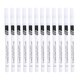 thumbnail image 1 of 12pcs Highlighter Eyeliner Pen Sombra de ojos Lápiz Lápiz delineador de ojos blanco Lápiz de maquillaje HOMEMAXS MX9919872, 1 of 6