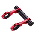 thumbnail image 1 of Eigraketly Extensor de manillar de bicicleta de 12-14cm, expansor de manillar de bicicleta de montaña, montaje de velocímetro, soporte de lámpara para Ciclismo azul Eigraketly OD0912-02, 1 of 5