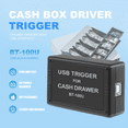 thumbnail image 4 of 4X BT-100U Cash Drawer Driver Trigger with USB Interface Drawer Trigger,4 x BT-100U Cash Drawer Trigger,Black, 4 of 8