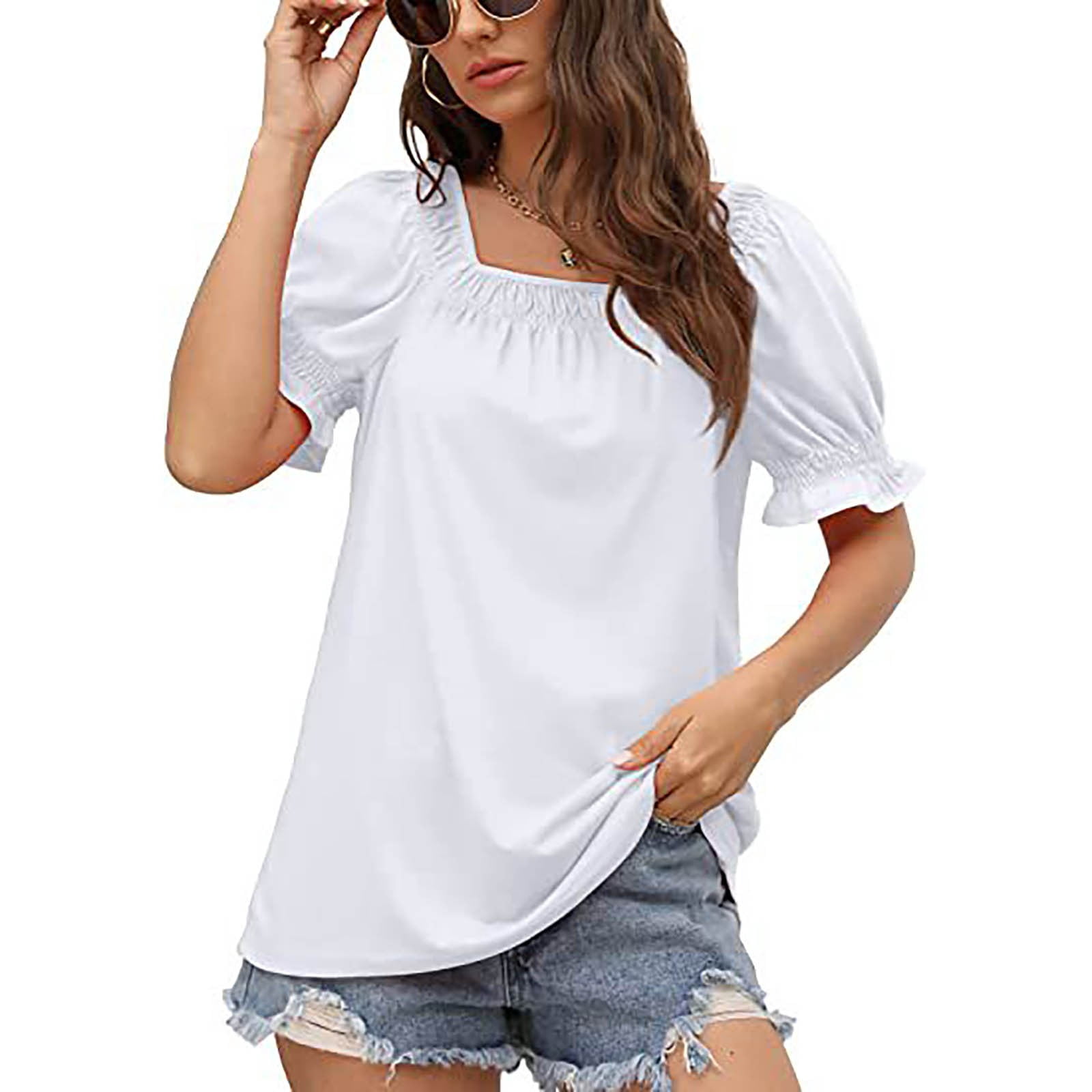 white tops and tunics