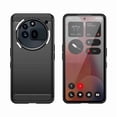 thumbnail image 2 of PANDACO Black Brushed Metal Case for Nothing Phone (3a) Pro, 2 of 5