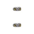 thumbnail image 3 of Anillo de ojo de búho Minnieouse alta gama a prueba de herrumbre aleación Oro 2Conjunto, 3 of 6