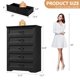 thumbnail image 2 of 5 Cajones cm de Profundidadresser para BedroomChest de Cajones con Ancho Metálico cm de AlturaandleFarmhouse Moderno cm de Profundidade Madera Alto cm de ProfundidadresserNatural Te x..., 2 of 7
