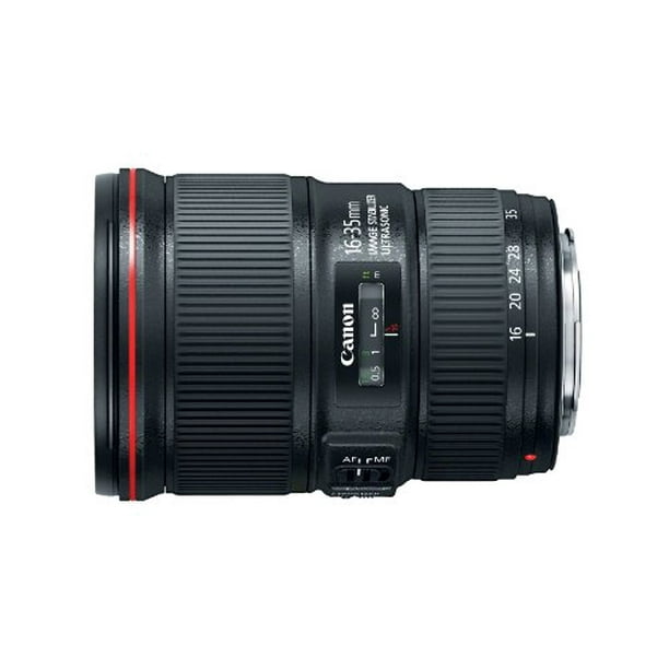 zondag Lijm gesloten Canon EF 16-35mm f/4L IS USM Lens - Walmart.com