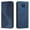 Blue, variant on Case for Motorola Moto G Play 2021 Card Slots Holder Wallet Kickstand Folio Flip PU Leather Magnetic