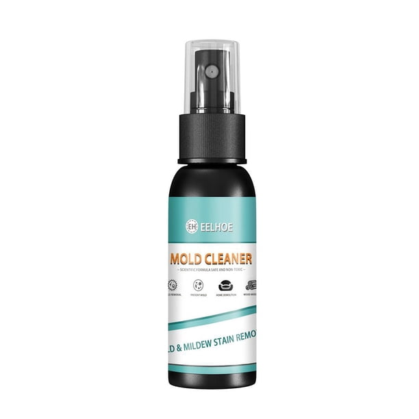 Limpiador eliminador de moho Spray de moho para limpiador de paredes de baldosas de cerámica (30 ml) Ehuebsd Libre de BPA