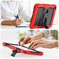 thumbnail image 5 of FJLBDE Case for Lenovo Tab M10 3rd Gen 10.1 inch 2022, Rugged Shockproof Tablet Cases Cover with Kickstand Shoulder Strap, Red, 5 of 7