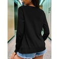 thumbnail image 3 of Women'S Button Knit Cardigan Long Sleeve Casual Soft Knit Cardigan Sweater Top, 3 of 7