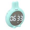 thumbnail image 5 of Girls Boys Children Alarm Clock Children Night Lights Time Rabbit is Counting Down Children Student Timer, 5 of 5