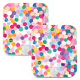thumbnail image 7 of Yayeee 2-Pack Plug in LED Night Lights with Light Sensors Motion Detectors, Light Colorful Circles, 7 of 7