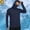 Navy, variant on Men's Angler UPF 50 UV Protection Sun Hoodie Regular Fit Solid Color Hooded Long Sleeve with Thumb Holes and Watch Cutout Quick Dry Top Blue XL