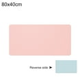 thumbnail image 1 of SSBSM Mouse Pad Two-sided Use Anti-slip Faux Leather Waterproof Thicken Large Computer Desktop Mice Mat for Home, 1 of 8