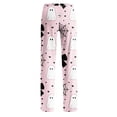 thumbnail image 4 of Satingcolo Halloween Pants for Women Lounge Pajamas Bottom Cute Pjs Fall Active Joggers Halloween Themed Print Pajamas pants, 4 of 8