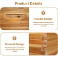 thumbnail image 6 of Kojooin 10 Frame Bee Hive Kit, Bee Hive Boxes Beeswax Coated Beehive Kit with Beehives Frames and Wax Foundations for Beekeepers (2 Deep Box & 1 Medium Super), 6 of 8