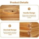 thumbnail image 3 of QinaQin Kit de colmena de 10 cuadros con cajas recubiertas de cera de abeja, incluye 2 cajas profundas y 1 alza media con bastidores, 3 of 8