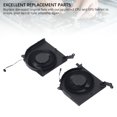 thumbnail image 3 of Ventilador de enfriamiento gpu de cpu para 15Imh05h, CPU Portátil de Aleació de aluminio y Ventilador de Enfriamiento de GPU anti Crack Profesional para Computadora Portátil, 3 of 7