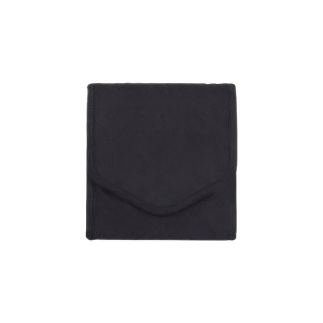 kurtrusly Jewelry Bagsmart Travel Functional Storage For Barrettes Soft To Touch - Eco-friendly Polyester black trumpet