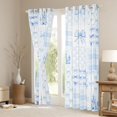 thumbnail image 3 of Manfei 3D Cartoon Castle Print Curtains Pack of 2 (42x84 Each) For Kids,Princess Ribbon Bow Curtains Blackout For Girls, 3 of 7