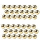 thumbnail image 3 of 1.4x1.4cm 100Pcs Elegante Campana cruzada de Navidad Campana abierta Cascabeles Colgante de árbol de Navidad Dorado, 3 of 5
