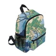 thumbnail image 2 of FORMRS School Backpack with Front Zippered Pocket 12" Student Travel Daypack, Beige Tree, 2 of 6