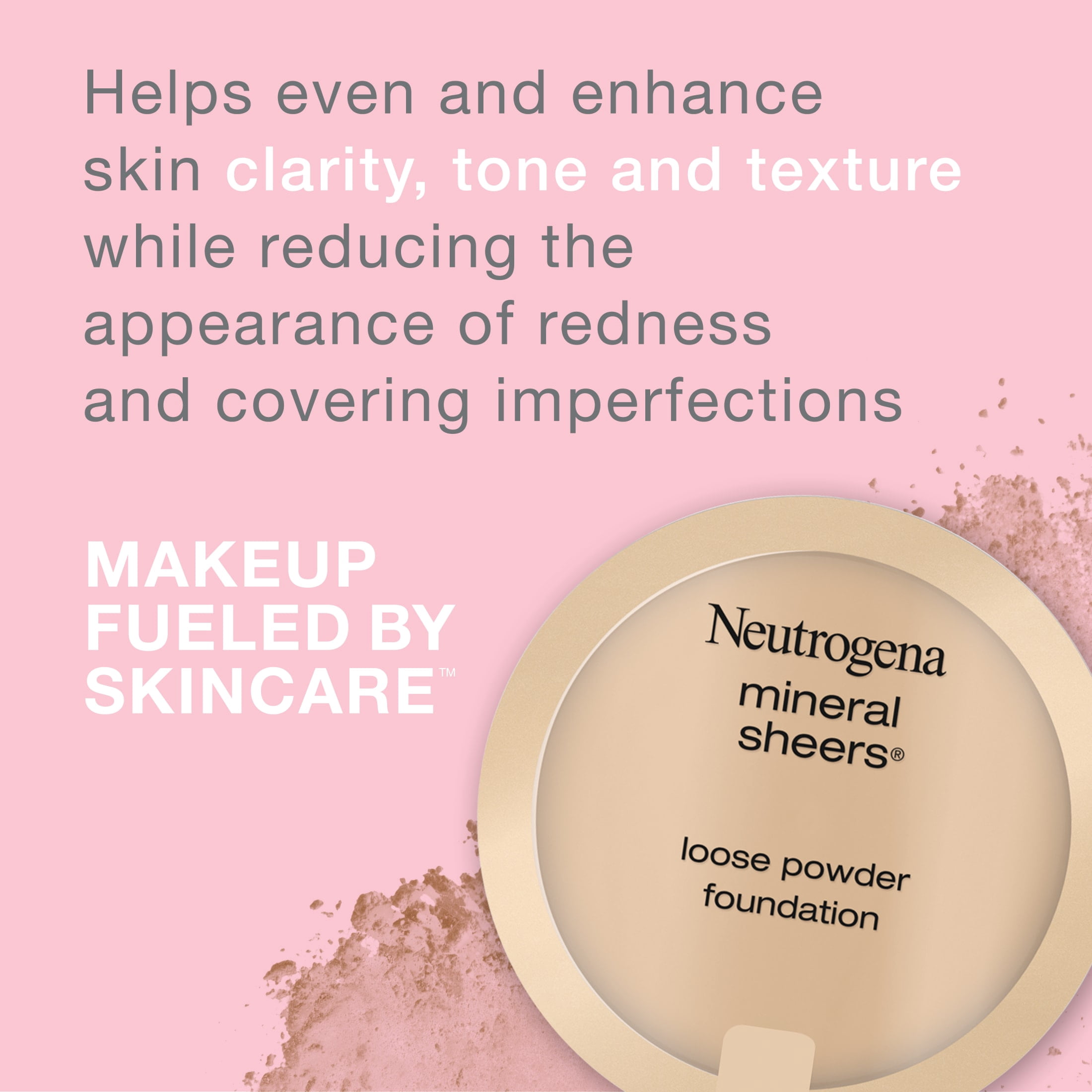 Neutrogena Mineral Sheers Powder Foundation, Tan 80,.19 oz