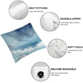 thumbnail image 4 of SHANXI Throw Pillow Covers Spots Stains Wash Ink Ombre Art Brush for Living Room Bedroom Sofa 20x20in, 4 of 5
