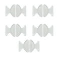 thumbnail image 1 of serony 5 Pair Eyeglass Sunglass Glasses Spectacles Anti-Slip Silicone Stick On Nose Pad, 1 of 9