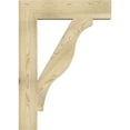 thumbnail image 3 of Ekena Millwork 6"W x 30"D x 42"H Funston Block Rough Sawn Bracket, Douglas Fir, 3 of 4