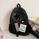 thumbnail image 3 of Mochila Vaquera Lavada Likrtyny con Gradiente Bolso Escolar Informal y Versátil, 3 of 9