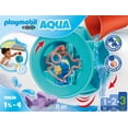 thumbnail image 3 of Juguete de Baño Playmobil 1.2.3 Rueda de Agua Aqua con Baby Shark, 3 of 7