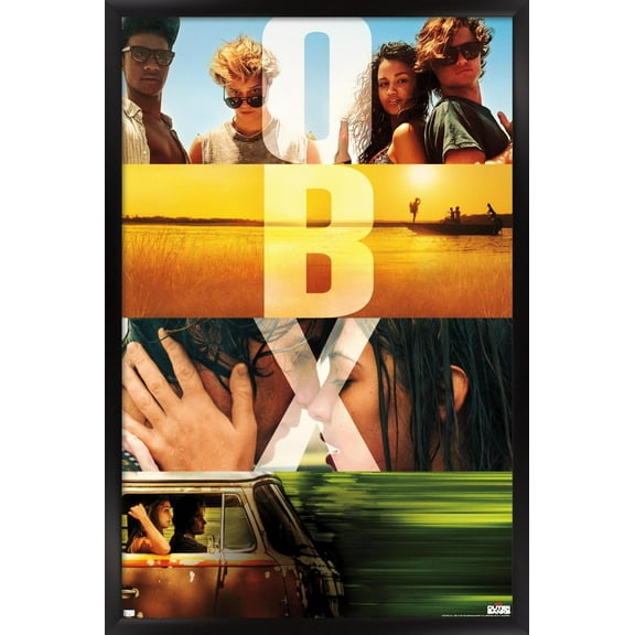 Netflix Outer Banks - OBX Wall Poster, 14.725" x 22.375" Framed