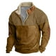 thumbnail image 1 of Spring And Autumn Men's Standing Collar Sweatshirt Is Outdoor Casual Sweaters Tops 2XL, 1 of 3